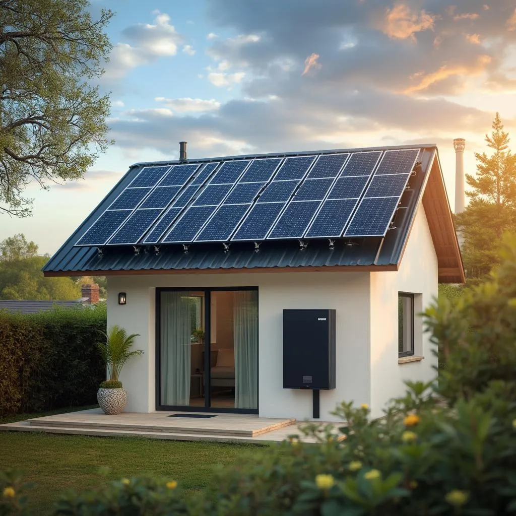 Paneles Solares Inteligentes con Almacenamiento